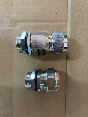 -40 - 100\u00b0C ISO Metric Brass Ex Proof Cable Gland With Perfect Sealing