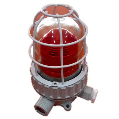 24VDC Input Voltage Blast Proof Indicator Lights with Internal Lampshade in Red Yellow Blue and More Colors