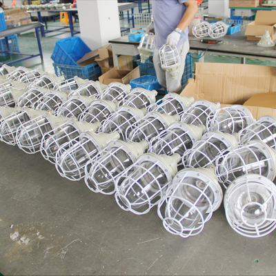 Tempered Glass Lens Material Explosion Proof HID Lighting For Extreme Temperatures -40C-50C