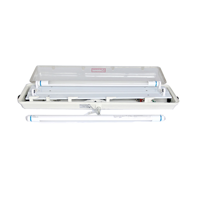 50000hours Working Life Time Blast Proof Fluorescent Tube 2*18w / 2*36w for Heavy-duty