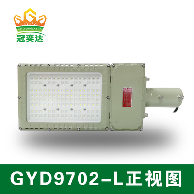 Pole-Mounted Explosion Proof LED Street Light for Oil & Gas Industry, 50W-240W Modular IP66 Zone 1&2 Outdoor Hazardous Area Lighting