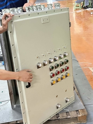 ATEX CNEX CXM Series Flameproof Lighting Distribution Box Ex D IIC IP66 Aluminum Ideal For Hazardous Zones