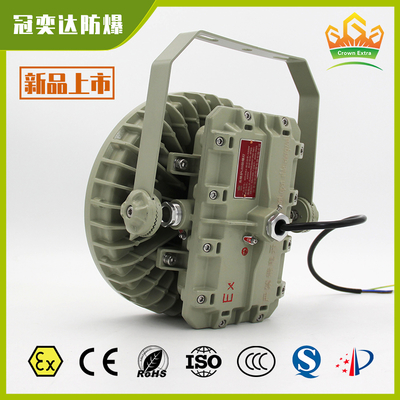Bracket Mount Explosion Proof LED High Bay Light ATEX IECEx CNEX Certified IP66 Industrial Lighting For Hazardous Areas