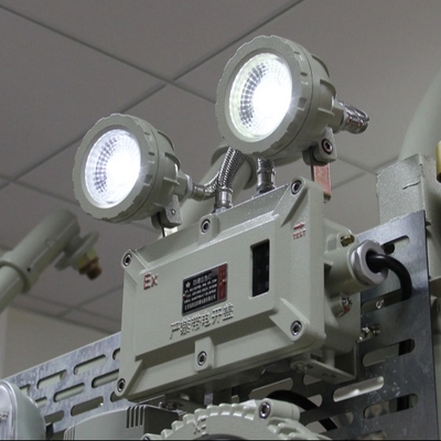 Zone 1/Zone 2 Explosion Proof Emergency Lighting | Waterproof & Fireproof LED Wall/Ceiling Fixture for Critical Areas