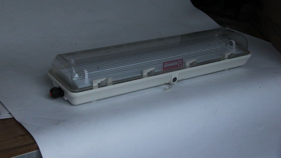 ATEX GRP Material Explosion Proof LED Tube Light IP66 Fluorescent Linear Light with Emergency Feature