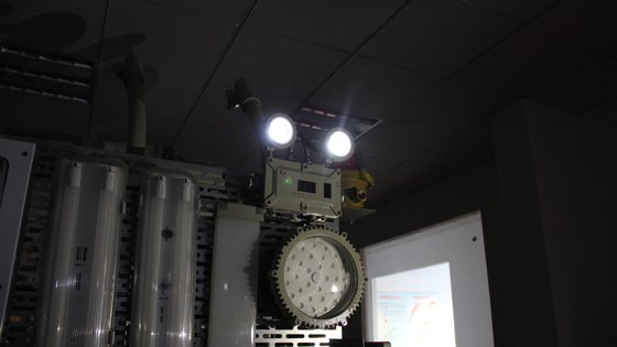 High-strength aluminum alloy material 2*3w IP66 WF2 Outdoor LED Explosion Proof Charging Emergency Light for Chemical plants and warehouses