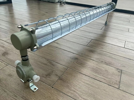 Explosion Proof Linear LED Light IP66 Hanging T5&T8 Double Tube Fixture for Industrial & Chemical Hazardous Areas