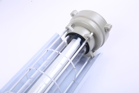 Explosion Proof Linear LED Light IP66 Hanging T5&T8 Double Tube Fixture for Industrial & Chemical Hazardous Areas
