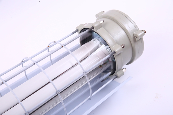Explosion Proof Linear LED Light IP66 Hanging T5&T8 Double Tube Fixture for Industrial & Chemical Hazardous Areas