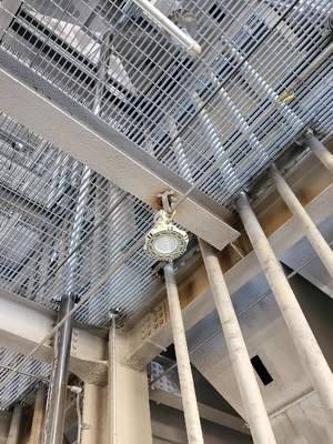 Flat Explosion Proof Led High Bay Lights 5000k ATEX Waterproof 120W Ip66