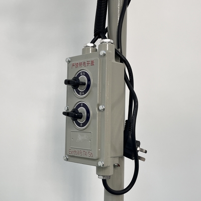 Explosion-Proof Pivoting Fan with Wall Mounting – BFC Series – 0.37kW to 0.75kW – Steel & Aluminum Construction