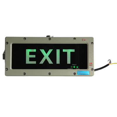 Hot Sale Explosion Proof LED Emergency Light Exit Sign ATEX IP66 Explosion-Proof LED Exit Sign Light for Zone1 Zone 2