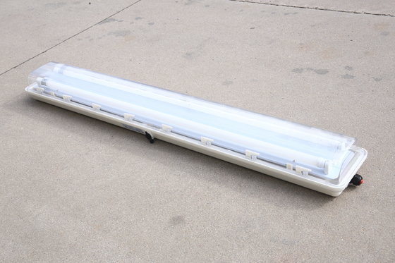 ATEX 1200mm length 2*18w double tube explosion proof led linear light for Zone1 And 2, Zone 21 And 22