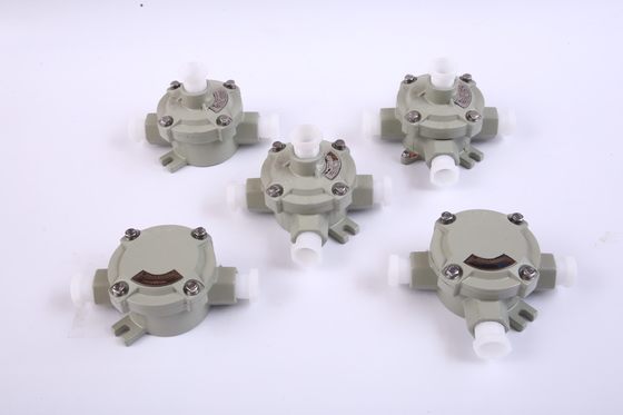 Customizable IP65 Ex Proof Electrical Junction Box Aluminum Shell Cable Entry G1/2" G3/4" G1" G1 1/4 G1 1/2" G2"