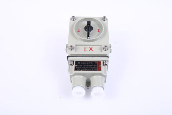 Hot Sale AC220V/380V Aluminum Alloy Explosion Proof Changeover Switch 5 Years Warranty Atex