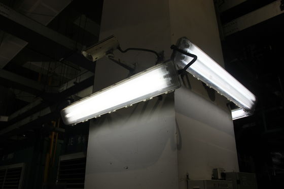 Factory Supply 18w 27w 36w Linear Led Explosion Proof Light 1.2m 100lm/w 110VAC IP66 5 Years Warranty Atex