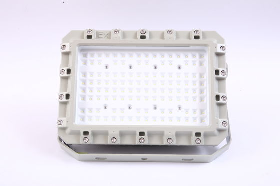 IECEX Certified and Street Light Mounting Styles Explosion Proof LED Flood Light with 125-130 Lm/W Luminaire Efficiency
