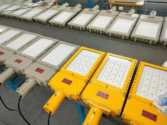 115-130 Lm/W Luminaire Efficiency Explosion Proof LED Flood Light for Hazardous Environments in CCT 3000/4000/5000/5700K