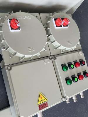 Customizable Aluminum Explosion Proof Flameproof Distribution Control Panel Enclosure IIB T4