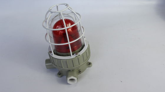 Waterproof Explosion Proof Led Light Alarm Audible And Visual Alarm  5-40W 180DB with 150 times/min