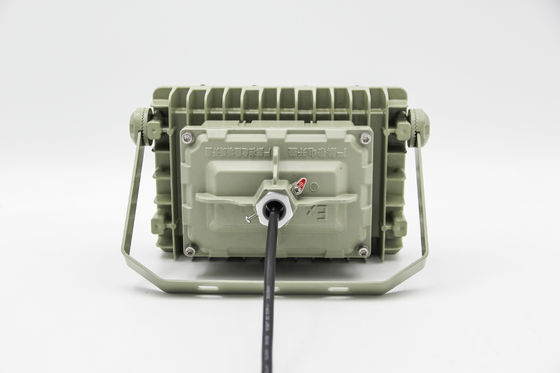 ATEX/IECEx Certification Aluminum Alloy Material LED Explosion-Proof Floodlight IP66 WF2 Anti-Corrosion Lamp