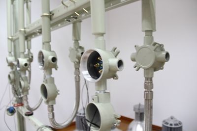 IP66 Cast Aluminum Waterproof 220V/380VAC 1-5Way Explosion Proof Junction Box for Warehouse Industry Danger Area