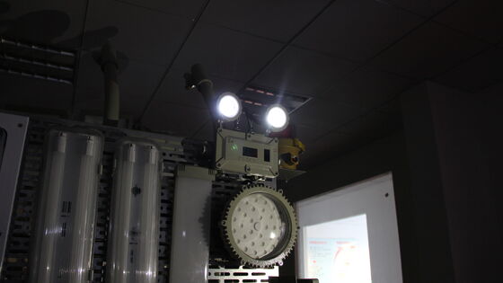 ATEX IP66 Two Spot Explosion-proof LED Lamp Led Multi Function Two Head Rechargeable Emergency Exit Light