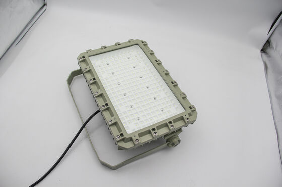 ATEX/IECEx Certification Aluminum Alloy Material LED Explosion-Proof Floodlight IP66 WF2 Anti-Corrosion Lamp