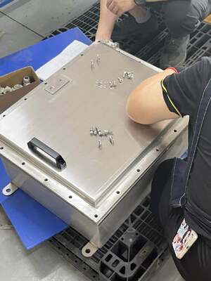 Customized Stainless steel 304/316  Explosion proof Junction box Cable Entry M20 Atex Certifed