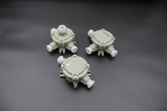 ATEX Certificated IP66 Explosion Proof Junction Box Terminal Box 1/2/3/4-way G1/2'' G3/4'' Outdoor Waterproof Junction Box
