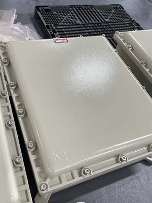 Customized Aluminum Alloy ATEX Ex proof Junction Box with SS304&316 material G3/4 Cable entry for Oil Refinery