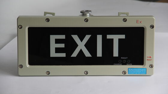 220V 3W Aluminum Alloy Explosion-Proof Outlet Sign 50000h Essential for Hazardous Locations