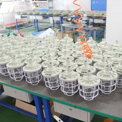 16 Hours Emergency Time Explosion Proof LED Lighting 100Watt Customizable Units Suitable for Hazardous Area Illumination