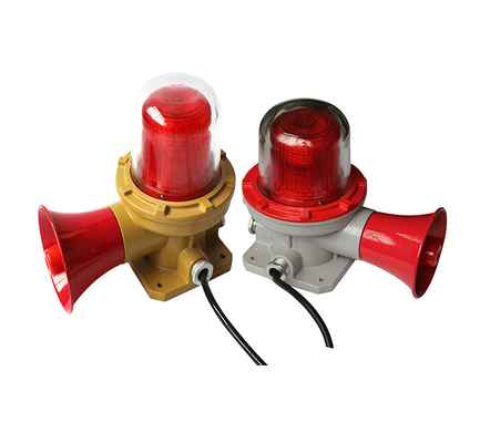 Emergency Explosion Proof Alarm Lights 180db for Hazardous Environments 220VAC Input Voltage