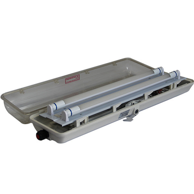 IP66 Stainless Steel LED Explosion Proof Fluorescent Light T5 T8 Tube Atex