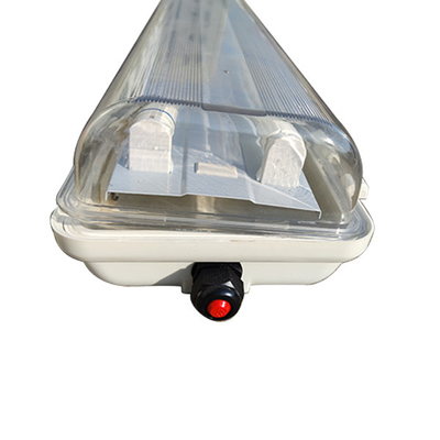 Hazardous 100lm/w Explosion Proof Led Linear Light Lamp IP66 Industrial With 2 Tubes