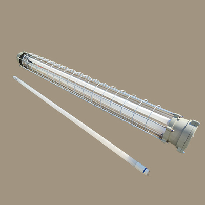 Ip66 1.2M 4Ft Led Linear Explosion Proof Lamps Industrial 18-36W Double Tube Explosion Proof Fluorescent Light