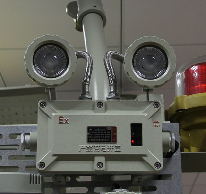 2*5w Double Head Wall Mounted 220VAC 50hz Led Emergency Light With ATEX Certificate For Hazardous Area