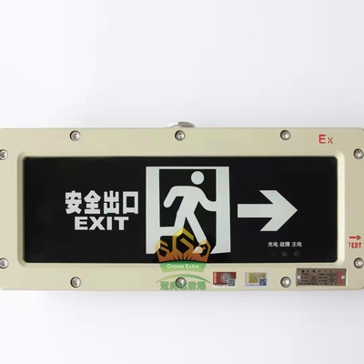 BYY Explosion Proof Exit Sign Light 3w 220VAC 50-60Hz RA≥70 Flammable Explosive Gas Vapor Dust