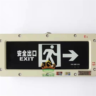 Aluminum Alloy Explosion Proof Emergency Lights With High CRI Ra≥70 Customized Description