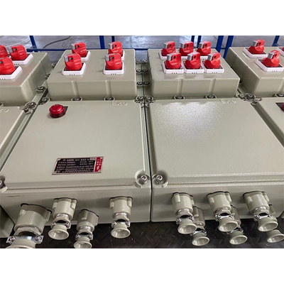Carbon Steel Flameproof Control Panels Customized for Your Requirements