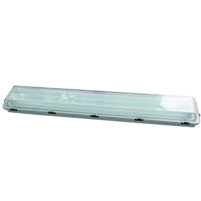 IP66 9-54w Explosion Proof Fluorescent Light GRP Material 100ml/w Efficiency 5 Years Warranty
