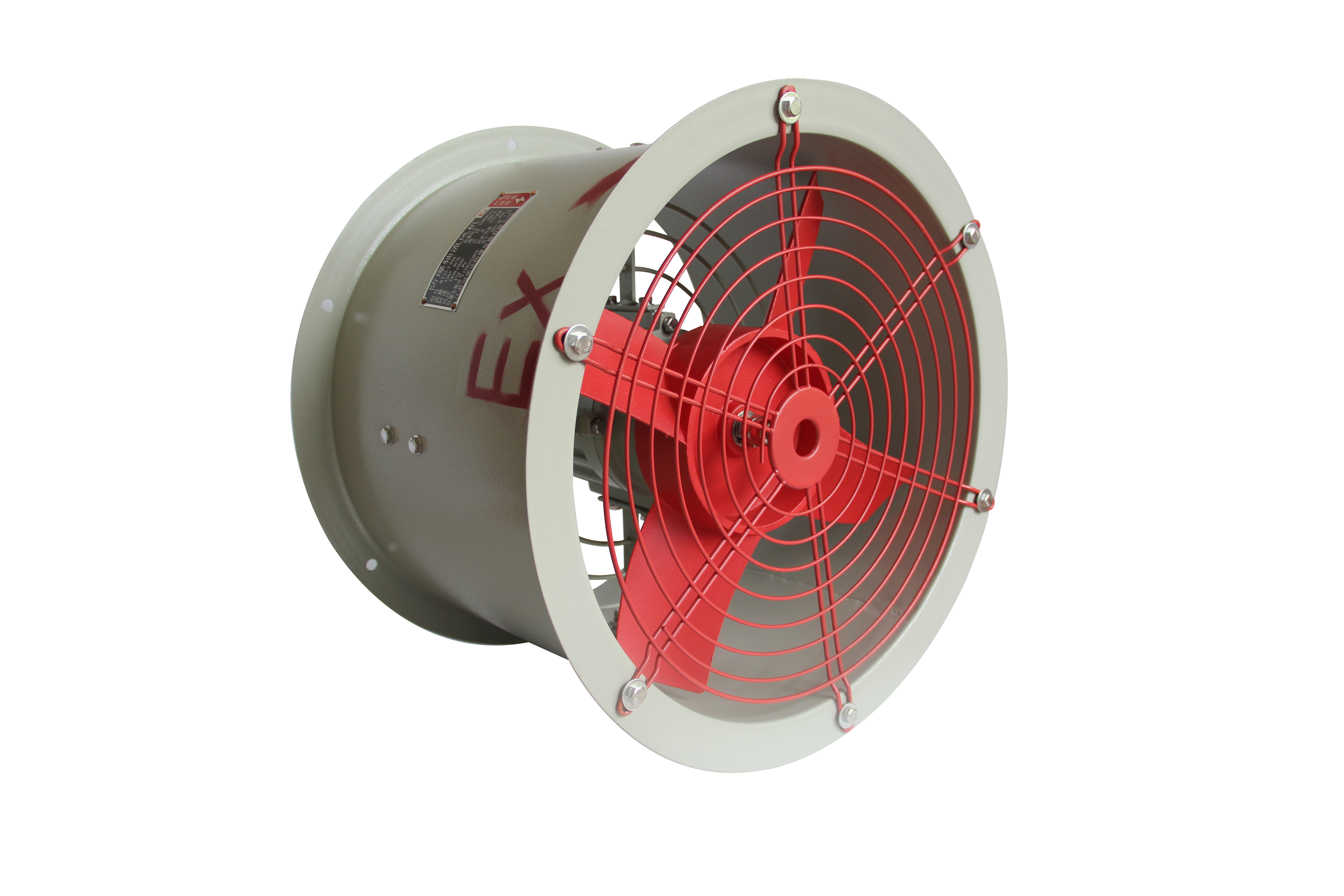 "Wall-Mounted Explosion Proof Exhaust Fan – Class 1 Div 2 Spark-Proof