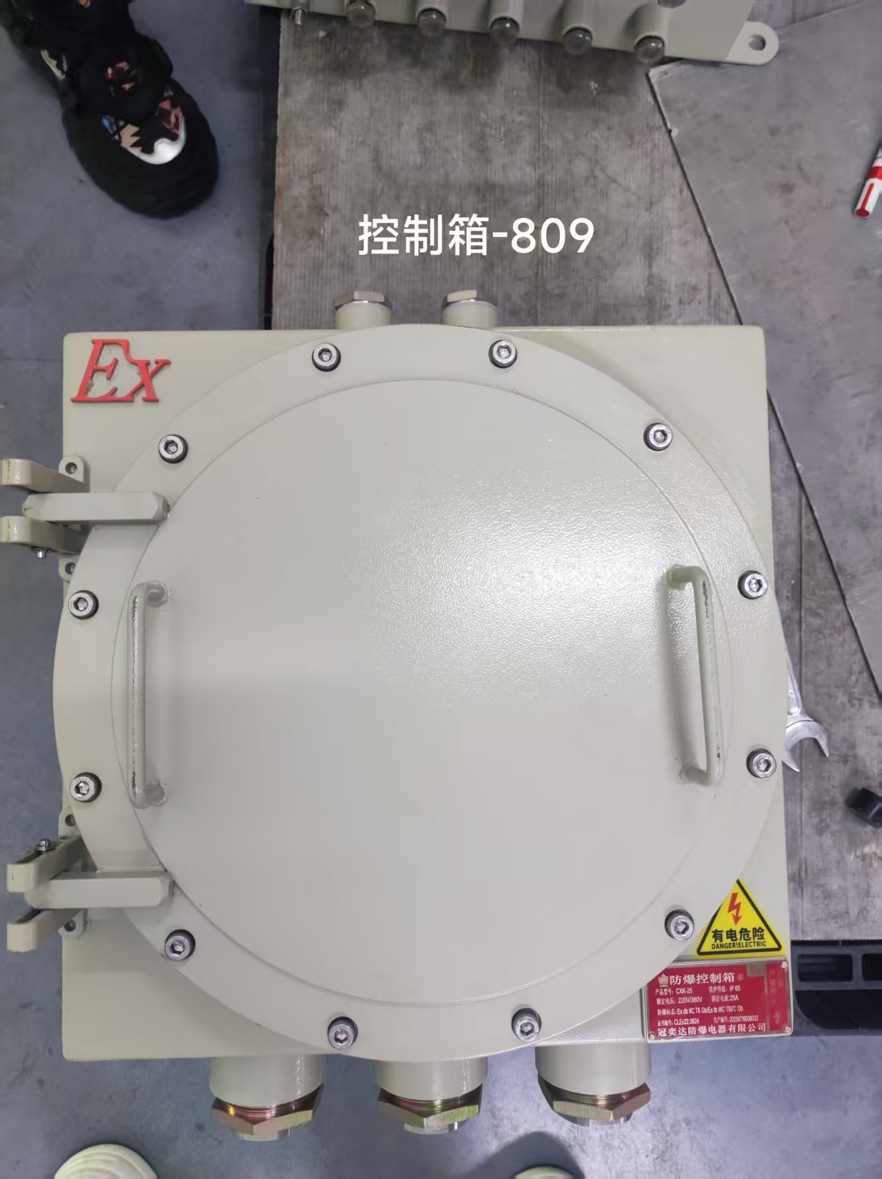 Customizable Aluminum Explosion Proof Flameproof Starter Pump motor ...