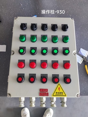 Explosion Proof Control Station WF1 Die-Cast Aluminum IP65 Enclosure with 2/3 Cable Entries