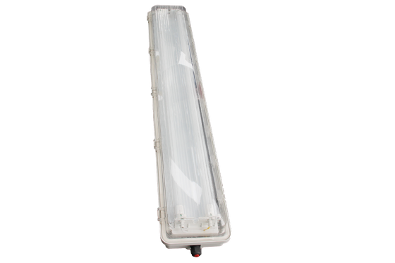 Hazardous Area Linear Luminaire IP66 WF2 Environmental Rating, Ex Tb IIIC T80°C Db Certified Strip Light for Petrochemical Industrial Plants