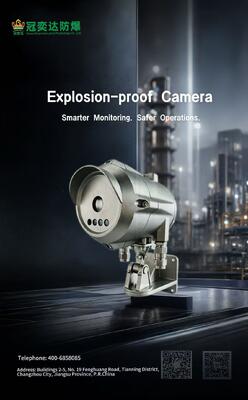 Explosion Proof CCTV Camera for Oil & Gas and Chemical Industrie Zone 1/21